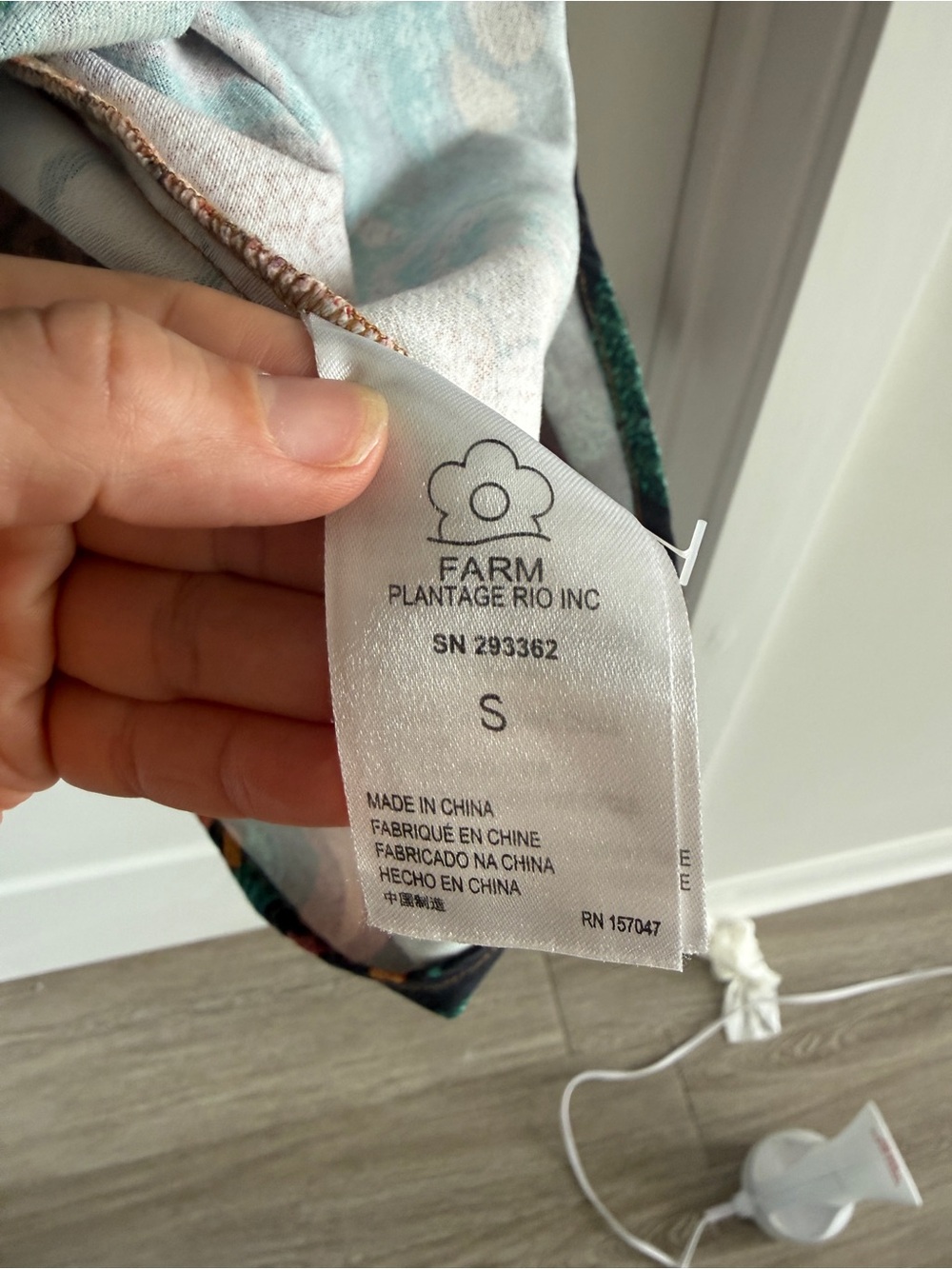 NWOT Farm Rio button down dress - Picture 3 of 3
